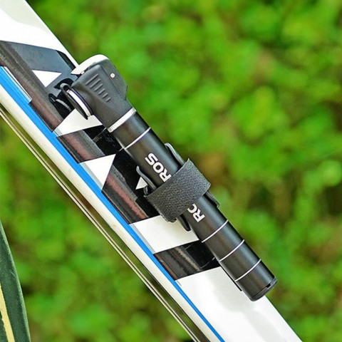 
Mažas dviračio siurblys, 7 barų, aliumininis, 17 cm ilgio - juodas
