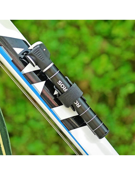 
Mažas dviračio siurblys, 7 barų, aliumininis, 17 cm ilgio - juodas
