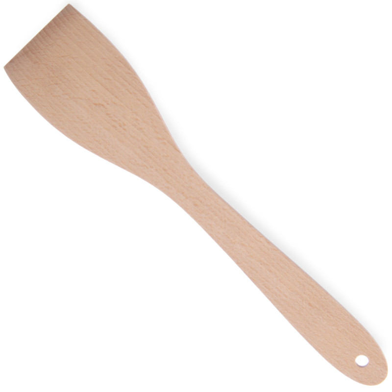 Medinė virtuvinė mentele kepti, ilgis 300mm - 4 vnt. - HENDI 525142