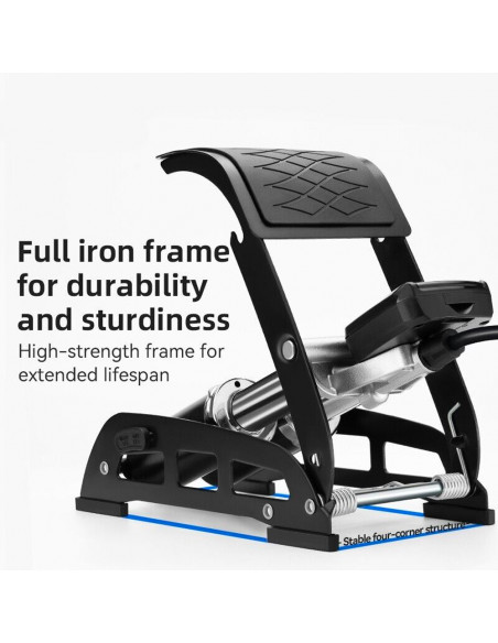 
Kojinis dviračio, automobilio, variklio, kamuolio pompa su 11 juostų ekranu - juoda
