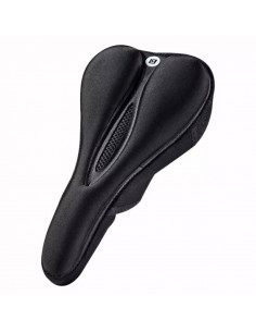 
Gelio dviračio sėdynės užvalkalas su atminties putomis, M dydis - juodas
