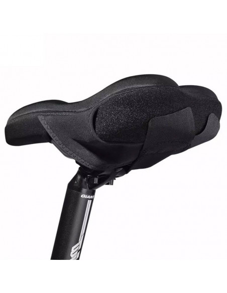 
Gelio dviračio sėdynės užvalkalas su atminties putomis, M dydis - juodas
