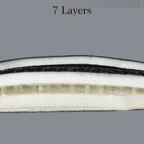 
Gelio dviračio sėdynės užvalkalas su atminties putomis, L dydis - juodas
