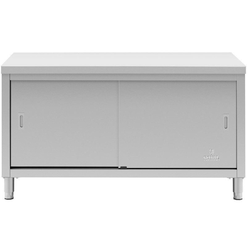 Centrinis stalviršis su stumdomų durų spintele 150 x 70 x 85 cm
