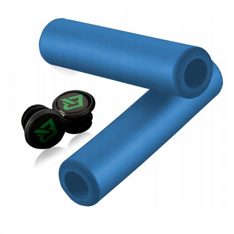 
Silikoninės putplasčio dviračių rankenos – mėlynos
