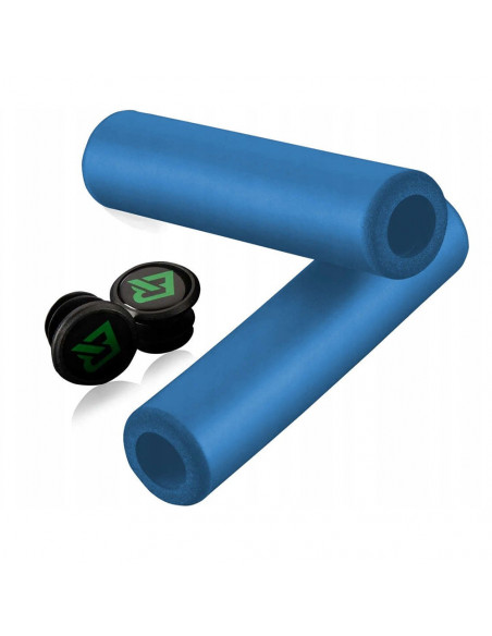 
Silikoninės putplasčio dviračių rankenos – mėlynos
