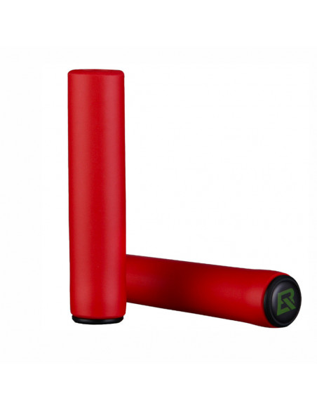 
Silikoninės putplasčio dviračių rankenos – raudonos
