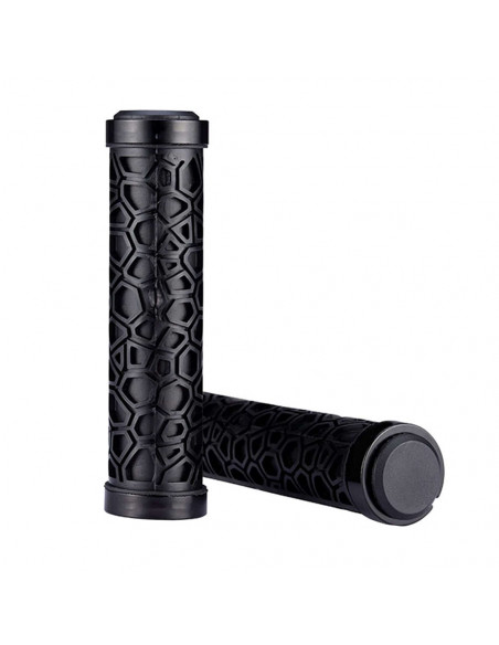 
Dviračio rankenos, guminės, lipnios, 22 mm skersmens, juodos
