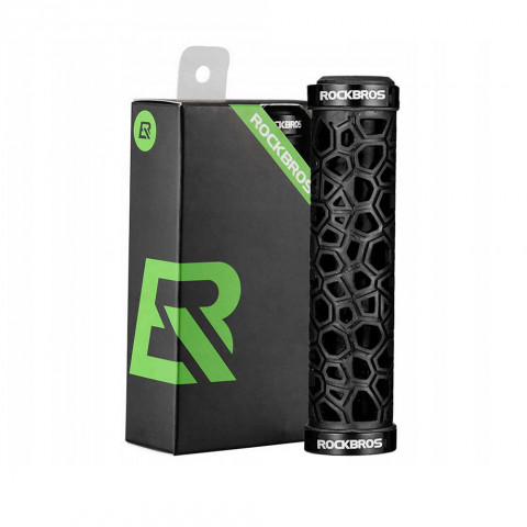 
Dviračio rankenos, guminės, lipnios, 22 mm skersmens, juodos
