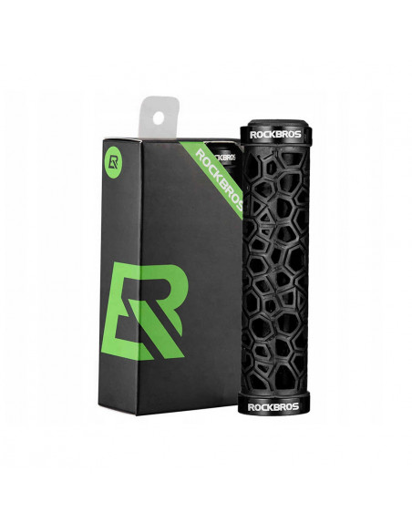 
Dviračio rankenos, guminės, lipnios, 22 mm skersmens, juodos
