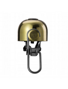 
Retro dviračio skambutis - auksinis
