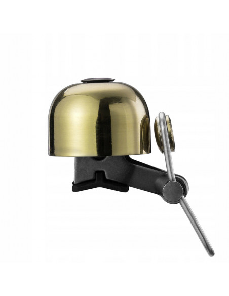 
Retro dviračio skambutis - auksinis
