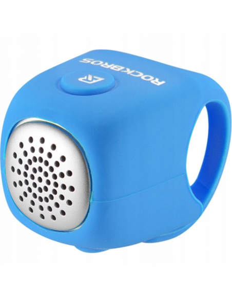 
Elektroninis dviračio skambutis silikoniniame korpuse - mėlynas
