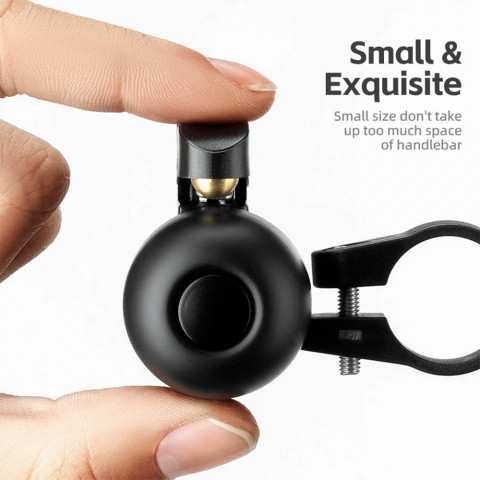 
Dviračio skambutis dešinei vairo pusei - juodas
