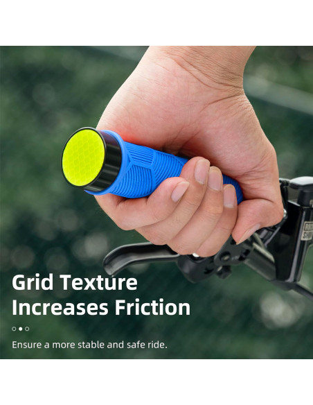 
TPR dviračio rankenos su atšvaitu – mėlynos
