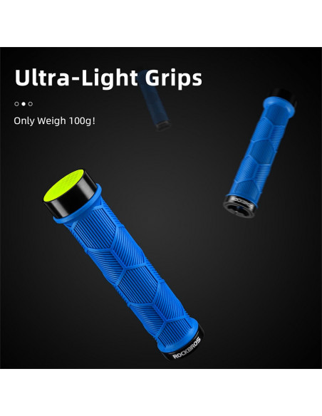 
TPR dviračio rankenos su atšvaitu – mėlynos
