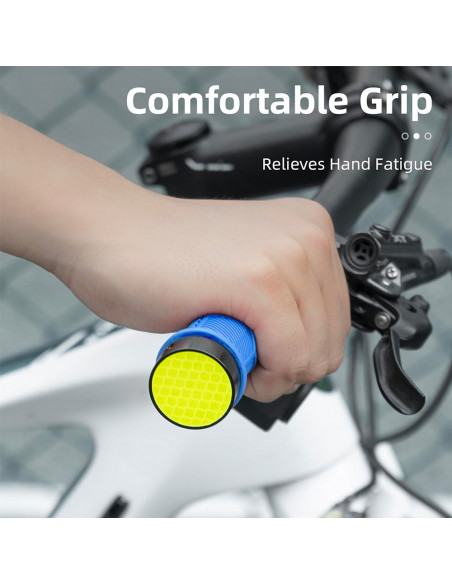 
TPR dviračio rankenos su atšvaitu – mėlynos
