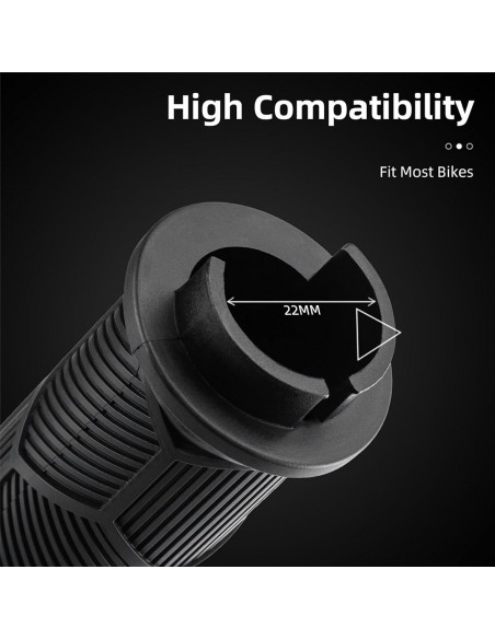 
TPR dviračio rankenos su atšvaitu – raudonos
