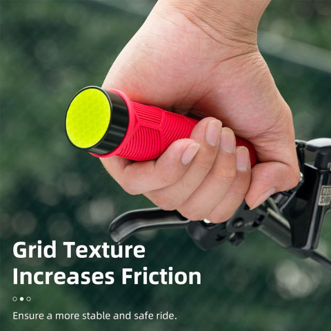 
TPR dviračio rankenos su atšvaitu – raudonos
