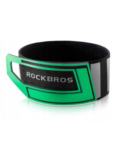 
Šviesą atspindinti juosta dviračiui, kojai, rankai, kuprinei - žalia
