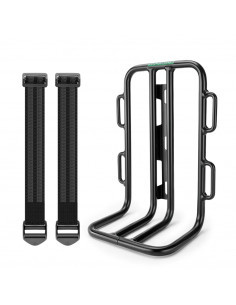 
Dviračių laikiklis krepšiams ant dviračio šakės - juodas
