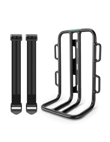 
Dviračių laikiklis krepšiams ant dviračio šakės - juodas
