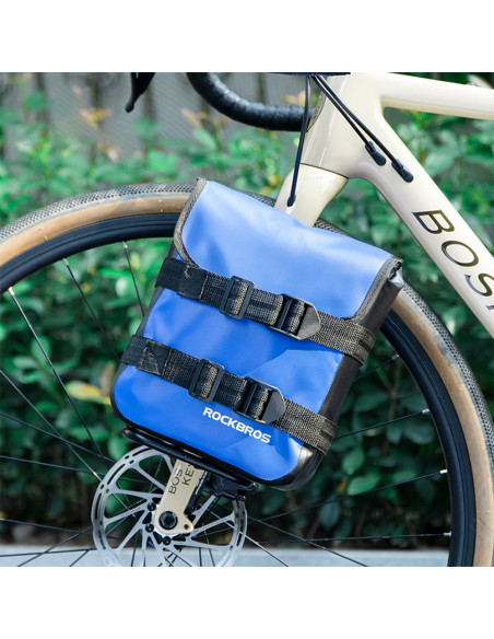 
Dviračių laikiklis krepšiams ant dviračio šakės - juodas
