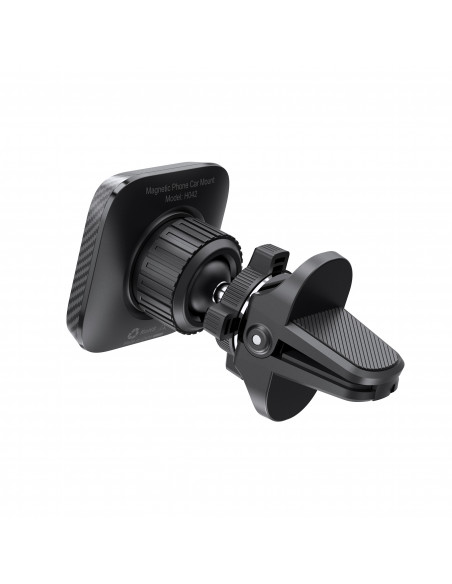 
Magnetinis telefono laikiklis automobiliui, skirtas oro išleidimo angai – juodas
