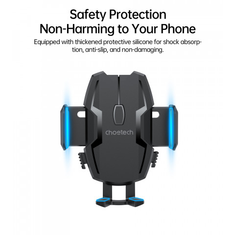 
Teleskopinis automobilio laikiklis „Žmogus-voras II“, skirtas kabinai arba priekiniam stiklui – juodas
