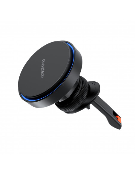 
Magnetinis laikiklis su 15 W indukciniu įkrovikliu oro išleidimo angai - juodas
