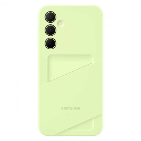 
Originalus kortelių lizdo dėklas su kišene kortelei, skirtas Samsung Galaxy A35, žalias
