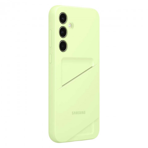 
Originalus kortelių lizdo dėklas su kišene kortelei, skirtas Samsung Galaxy A35, žalias
