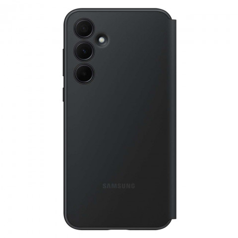 
Originalus „Smart View“ piniginės dėklas su atlenkimu, skirtas „Samsung Galaxy A35“, juodas
