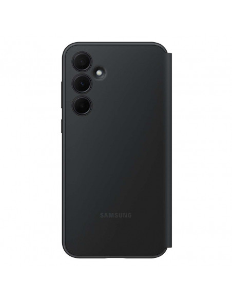 
Originalus „Smart View“ piniginės dėklas su atlenkimu, skirtas „Samsung Galaxy A35“, juodas
