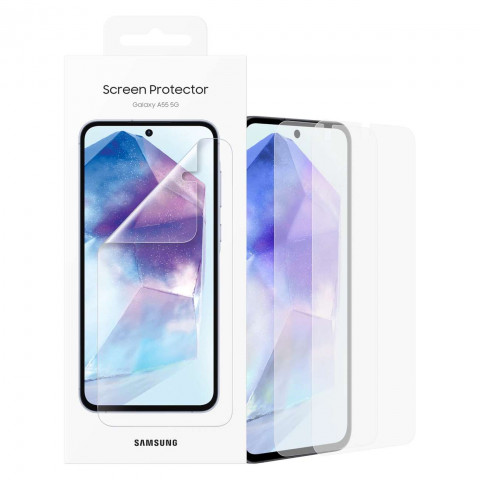 
2 x originalios „Samsung Galaxy A55“ ekrano apsaugos
