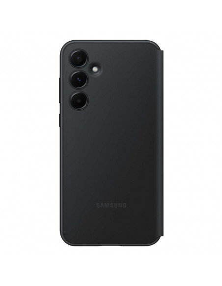 
Originalus „Smart View“ piniginės dėklas su atlenkimu, skirtas „Samsung Galaxy A55“, juodas
