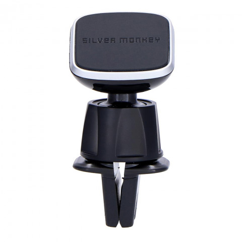 
Magnetinis telefono laikiklis automobiliui, skirtas oro išleidimo angai, juodas
