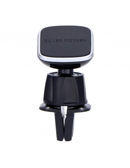 
Magnetinis telefono laikiklis automobiliui, skirtas oro išleidimo angai, juodas
