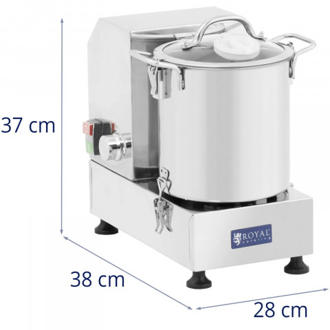 
Gastronominis pjaustytuvas smulkinimui ir maišymui 3200 aps./ min. 6 l 1200 W
