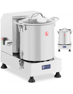 
Gastronominis pjaustytuvas smulkinimui ir maišymui 3500 aps./ min. 9 l 1800 W
