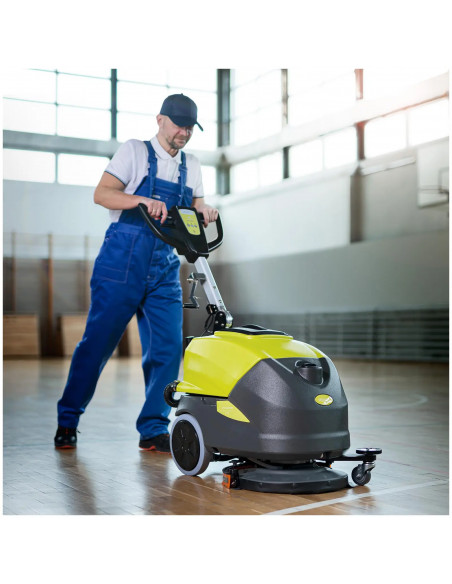 
Elektrinė grindų plovimo mašina 45,5 cm 21 l 1450 m2/ h
