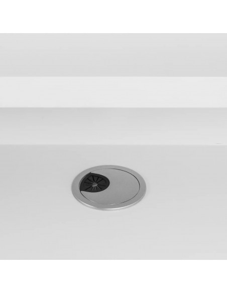 
Viešbučio biuro poilsio kambario registratūra su LED apšvietimu
