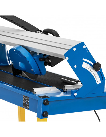 
Vandeniu aušinamas plytelių pjaustytuvas, pjūklas 0–45 laipsnių, 2950 aps./ min., 950 W
