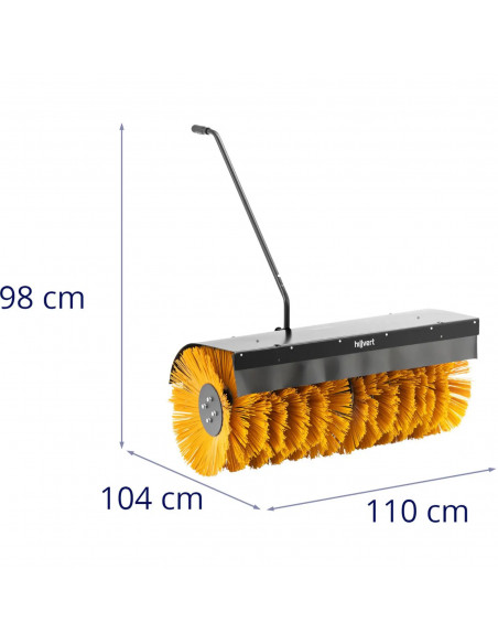 
Šlavimo mašina dviašiam traktoriui HT-WB-900, plotis 1000 mm
