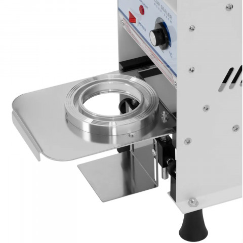 
Rankinis puodelių sandarinimo aparatas 500 vnt./ val., skersmuo 95/ 90 mm, aukštis 180 mm
