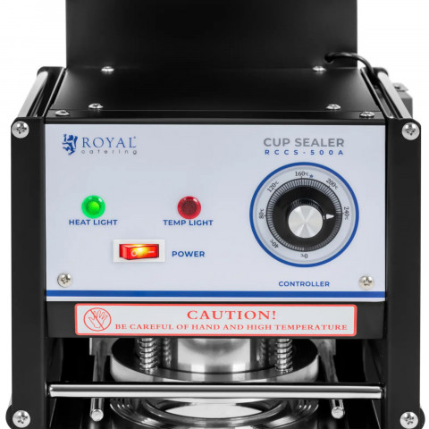 
Automatinis puodelių sandarinimo aparatas 500 vnt./ val., skersmuo 95/ 90, aukštis 180 mm
