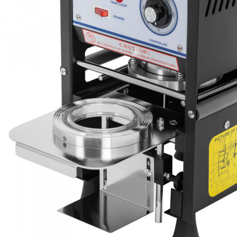 
Automatinis puodelių sandarinimo aparatas 500 vnt./ val., skersmuo 95/ 90, aukštis 180 mm
