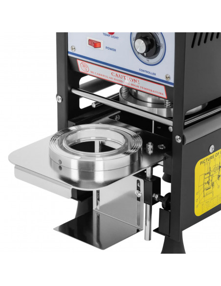 
Automatinis puodelių sandarinimo aparatas 500 vnt./ val., skersmuo 95/ 90, aukštis 180 mm
