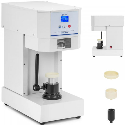 
Gėrimų skardinių uždarymo aparatas, 55 mm skersmens, iki 720 skardinių/ val.
