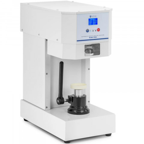 
Gėrimų skardinių uždarymo aparatas, 55 mm skersmens, iki 720 skardinių/ val.
